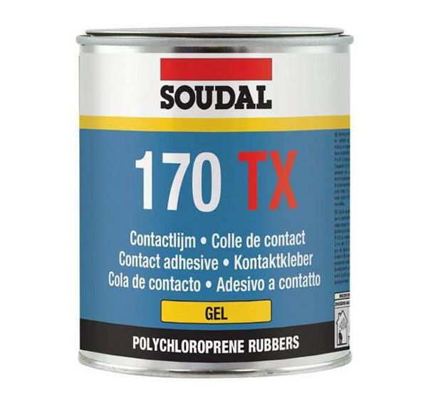 Colle contact néoprène 170 TX Gel 750 ml - Soudal