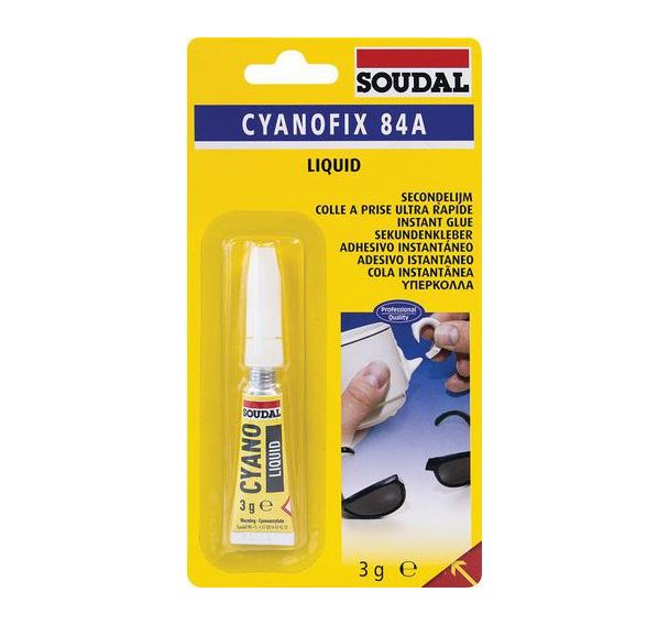 Colle cyanoacrylate en gel Cyanofix 84A 3g