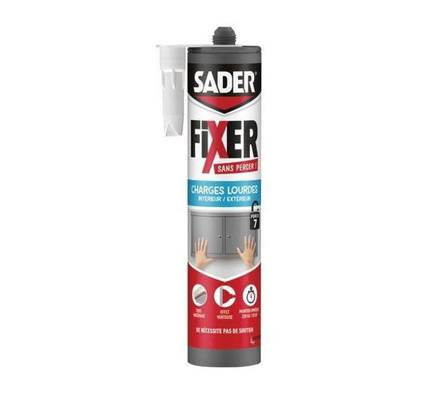 Colle fixer sans percer charges lourdes - 460g