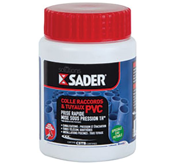 Colle spéciale tuyaux PVC - Sader