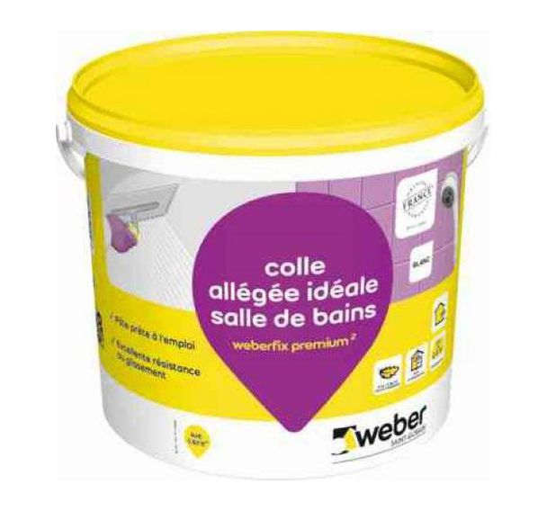 Colle spéciale zones humides Weberfix premium - Weber Saint Gobain