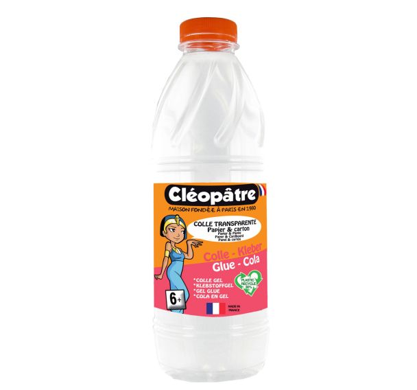 Colle transparente Cléopâtre 1L spécial slime