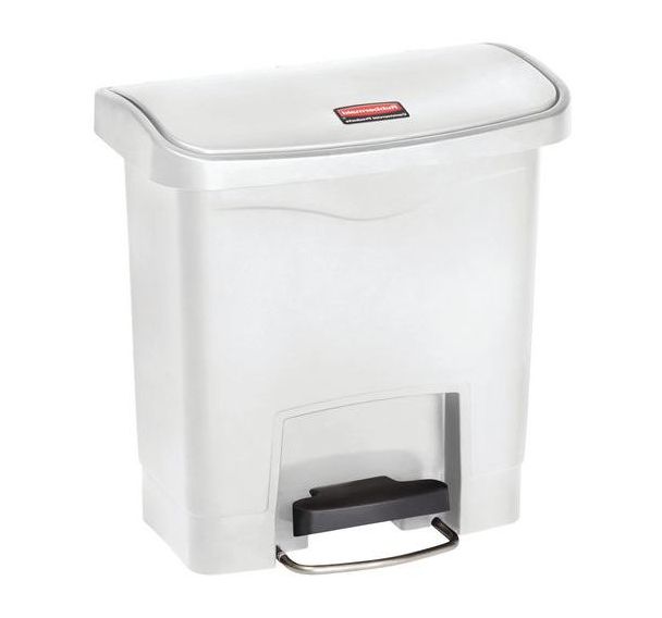 Collecteur Slim Jim Step On Front Step plastique 15 L_Rubbermaid