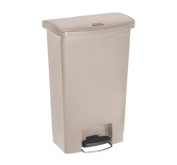 Collecteur Slim Jim Step On Front Step plastique 50 L_Rubbermaid