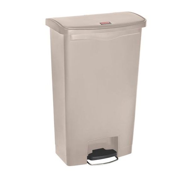 Collecteur Slim Jim Step On Front Step plastique 68 L_Rubbermaid