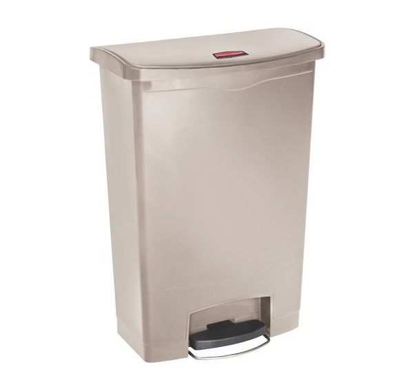 Collecteur Slim Jim Step On Front Step plastique 90 L_Rubbermaid