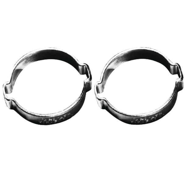 Collier de serrage Serflex à oreilles - Largeur 6 à 8,5 mm