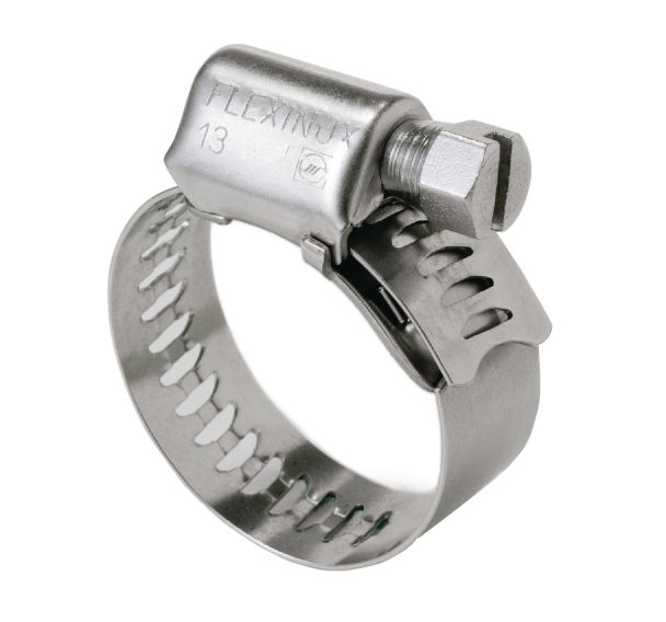Collier de serrage à bande ajourée Serflex - Largeur 14 mm