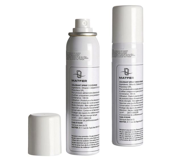 Colorant ''Chock'' en aérosol Matfer