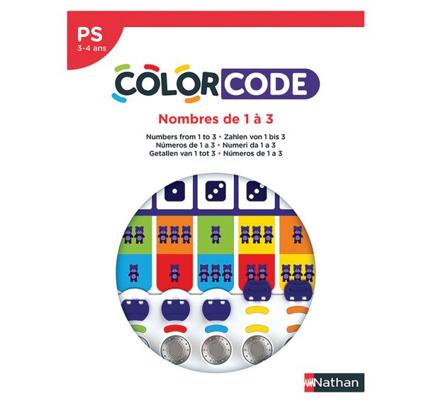 Colorcode - Nombres de 1 à 3