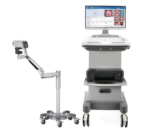 Colposcope C6A avec bras articulé et plateau-EDAN
