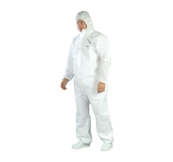 Combinaison SMS avec cagoule blanc - Coverguard