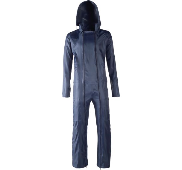 Combinaison de pluie en pvc souple à capuche - Singer