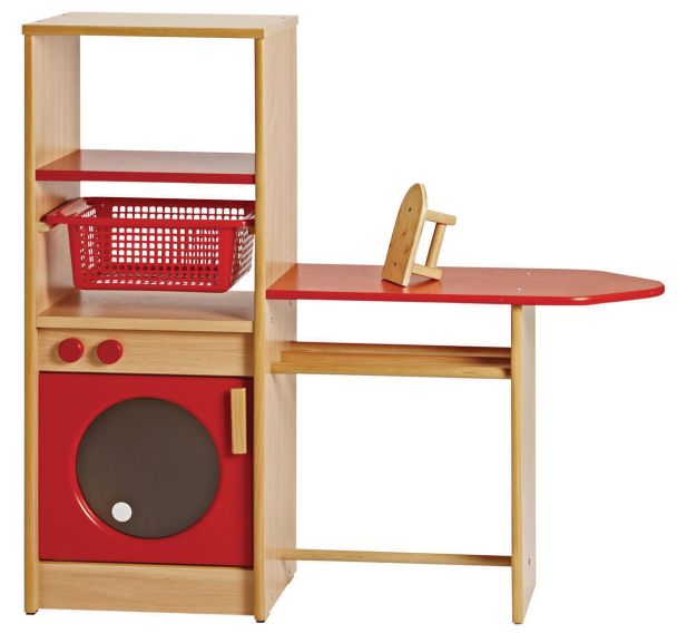 Combiné lingerie : lavage - séchage - repassage - rangement du linge.