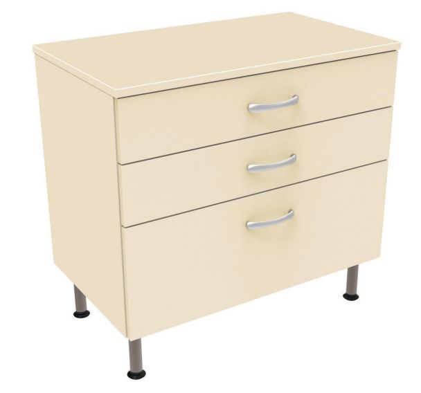 Commode Evolution 3 tiroirs - Manutan Expert