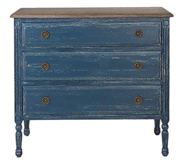 Commode Georges bleu