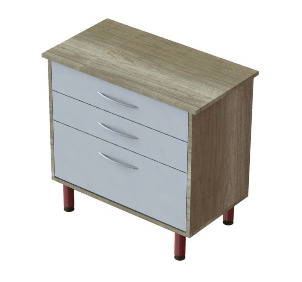 Commode Quiétub 3 tiroirs