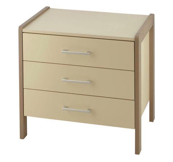 Commode hébergement 3 tiroirs Maxence - Manutan Expert