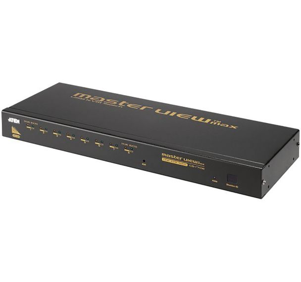 Commutateur CS1708A KVM VGA-USB/PS2 cascadable 8 ports ATEN