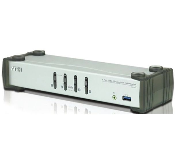 Commutateur KVM DisplayPort 1.1/USB 3.0/HP - 4 ports ATEN