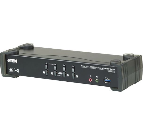 Commutateur KVM Double écran 4 ports ATEN