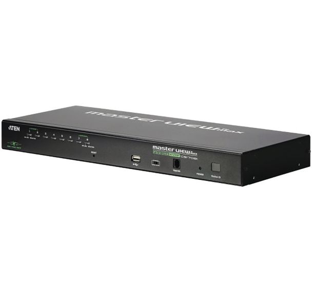 Commutateur KVM IP 8 PORTS VGA/PS2-USB AFF.MOSAÏQUE ATEN