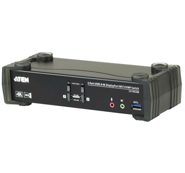 Commutateur KVM double écran DP 1.2 et HDMI 2.0/USB- ATEN