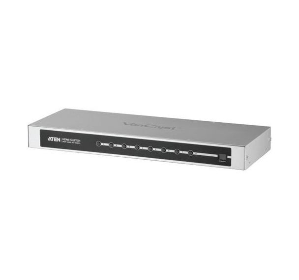 Commutateur audio-vidéo HDMI à 8 ports + télécommande infrarouge VS0801H - Aten