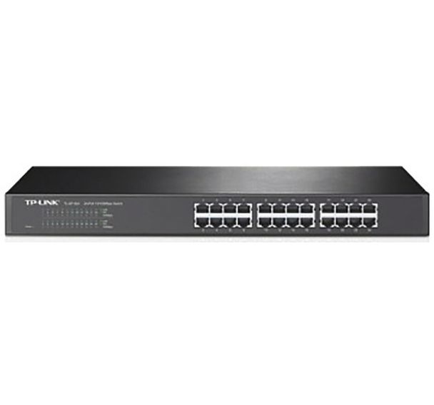 Commutateur réseau TP-Link 24 ports RJ45 10/100 rackable