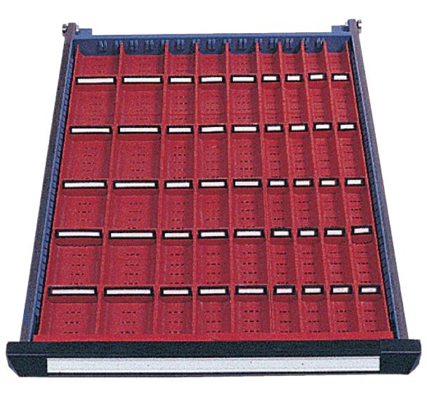 Compartimentage pour Tiroir H60 12 Cuvettes - 45 Separations