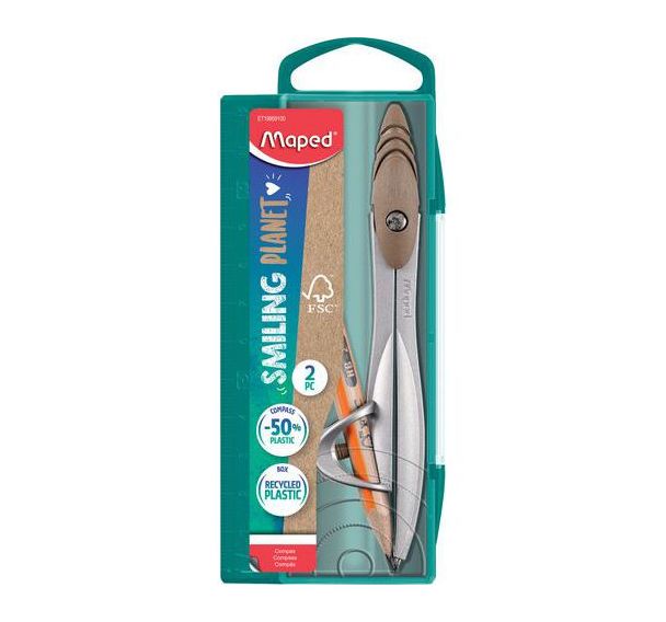 Compas à canon métal et fibres de bois