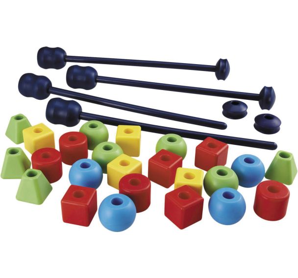 Complément atelier mini-rythmes et maxi-perles pour 4 enfants