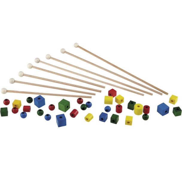 Complément atelier rythmes et perles pour 4 enfants
