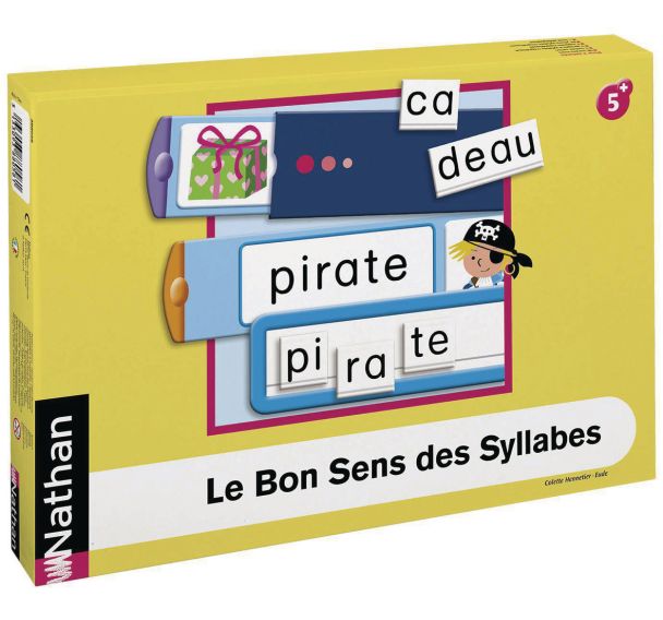 Complément le bon sens des syllabes pour 2 enfants