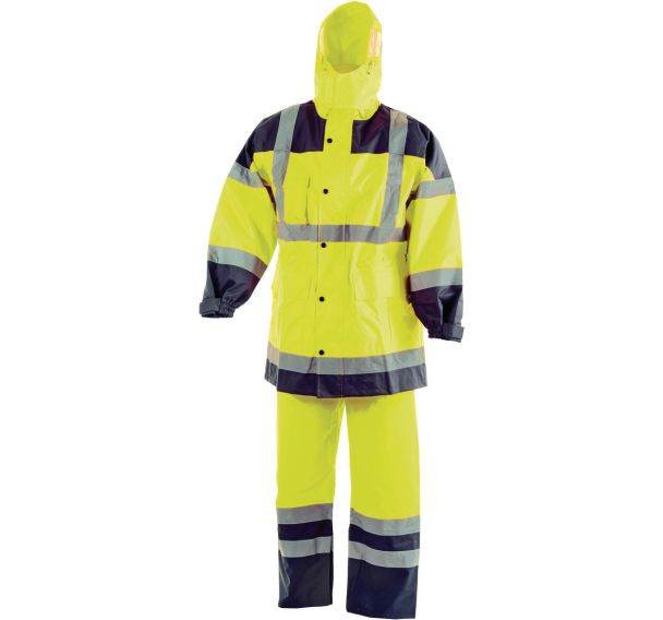 Complet de pluie haute visibilité pur polyester - Singer