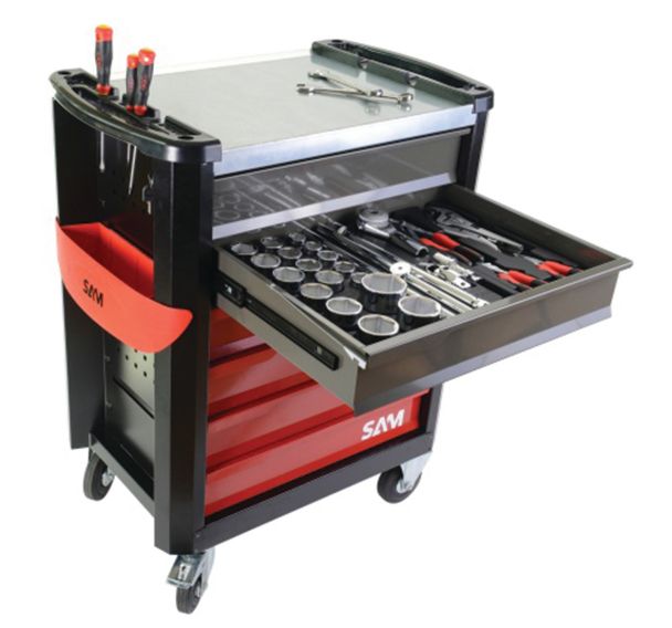 Composition agricole de 244 outils en modules abs + servante