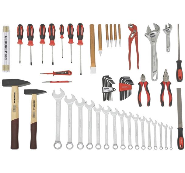 Composition d'outils Allround 59 pièces R21000059