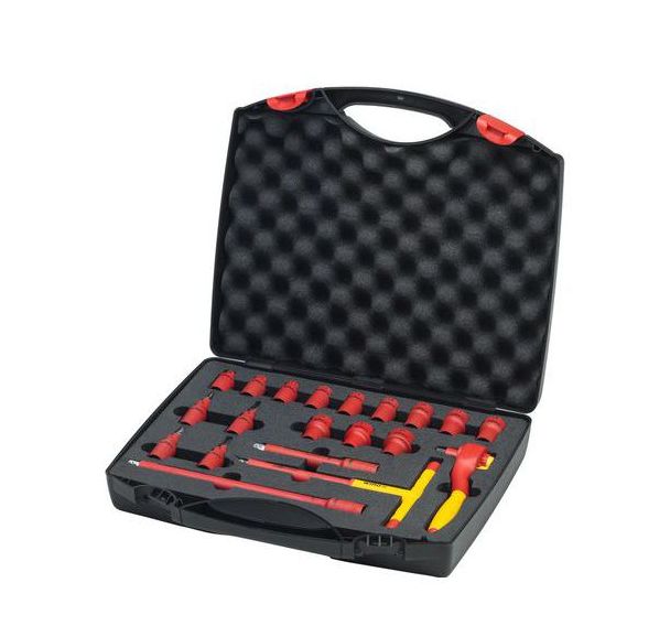 Composition d'outils isolés emmanchement trois huitième