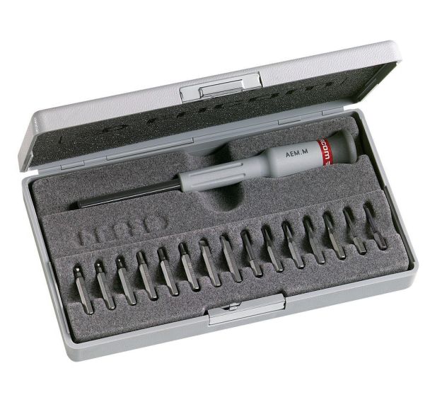 Composition de 16 outils Micro-Tech® - Tournevis + embouts