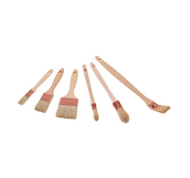 Composition de 6 brosses professionnelles
