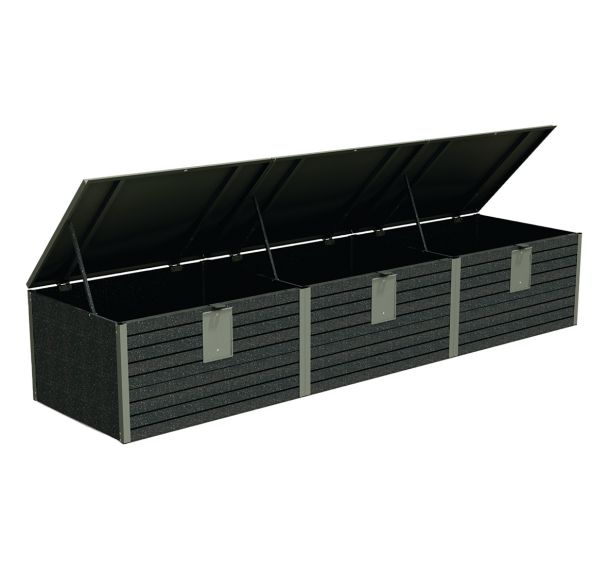 Composteur Chardonnay 3 modules Urbecollect - Ipra/alu peint