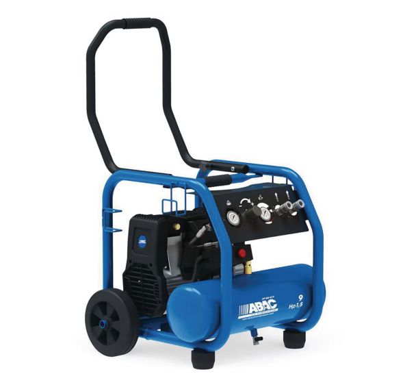 Compresseur d'air mobile silencieux Portable Rollcage OS20P - 2CV 9L