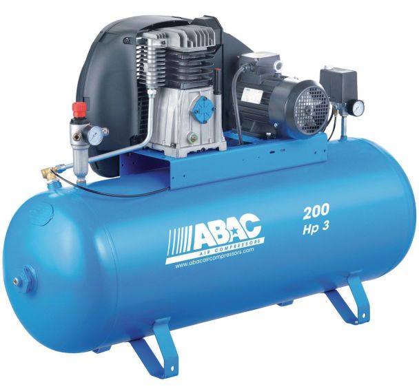 Compresseur stationnaire/semi 200L 3CV DébitAir:236