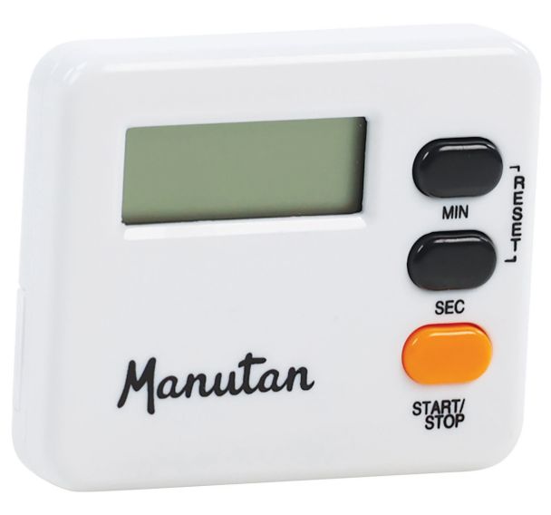 Compteur décompteur Blanc - 100 min - Manutan