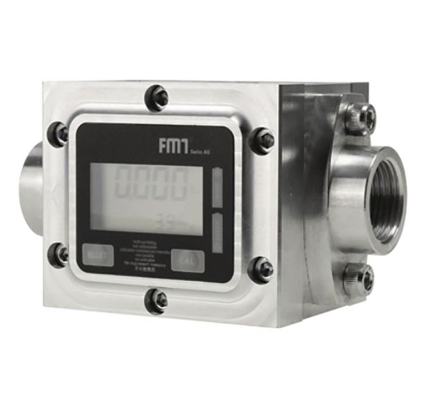Compteur fixe 5-60 L/min-NEF, Affichage digital