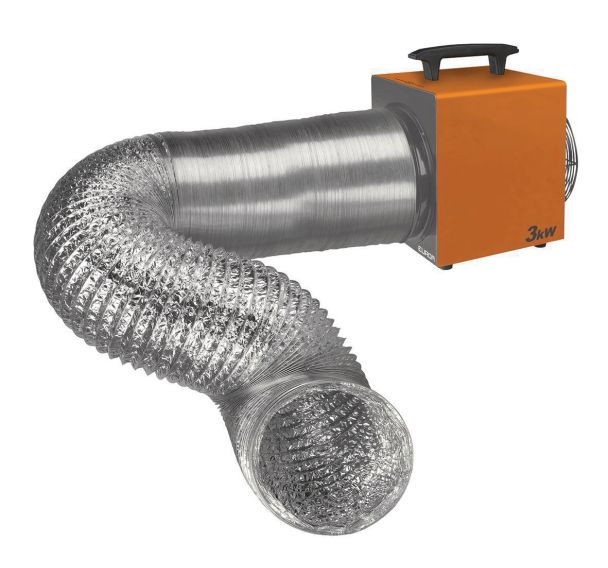 Conduit flexible 5 mètres - Heat-Duct Pro 3.3kW et 9kW - Eurom