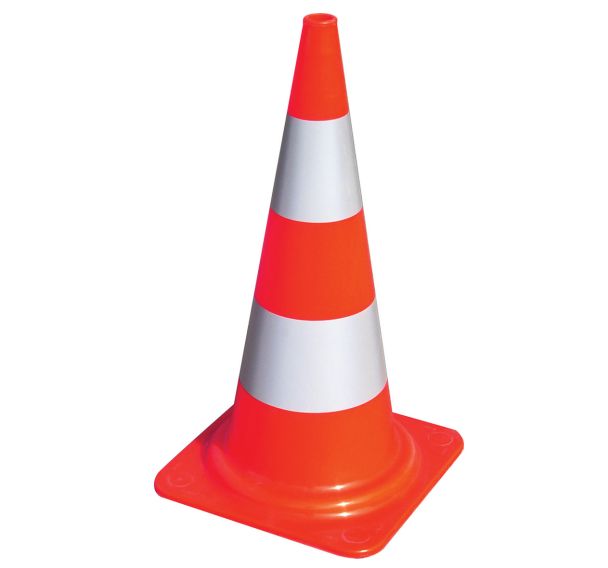 Cone de chantier 2 bandes consheeting haute performance