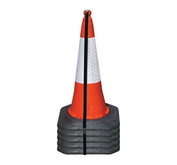 Cônes de signalisation robustes - Pack de 5