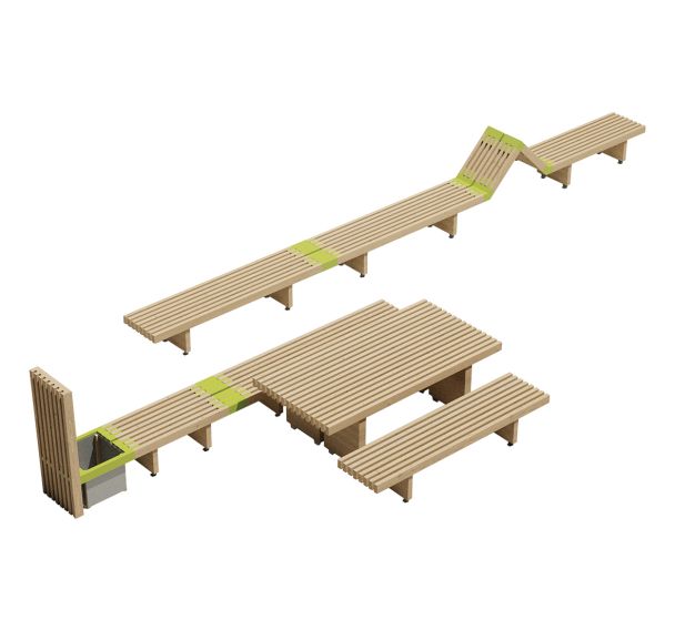 Configuration 1 Modulam - traité classe IV