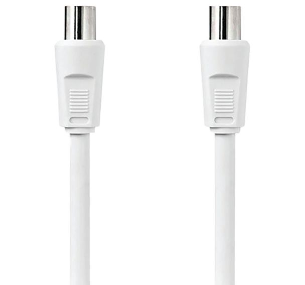 Connectique Réception Câble Coaxial - CSGL40000WT20-Nedis